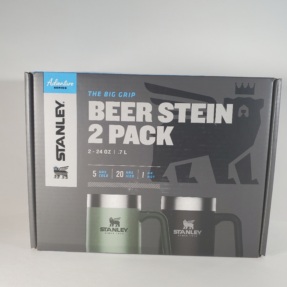 New Stanley Beer Stein 2 Pack